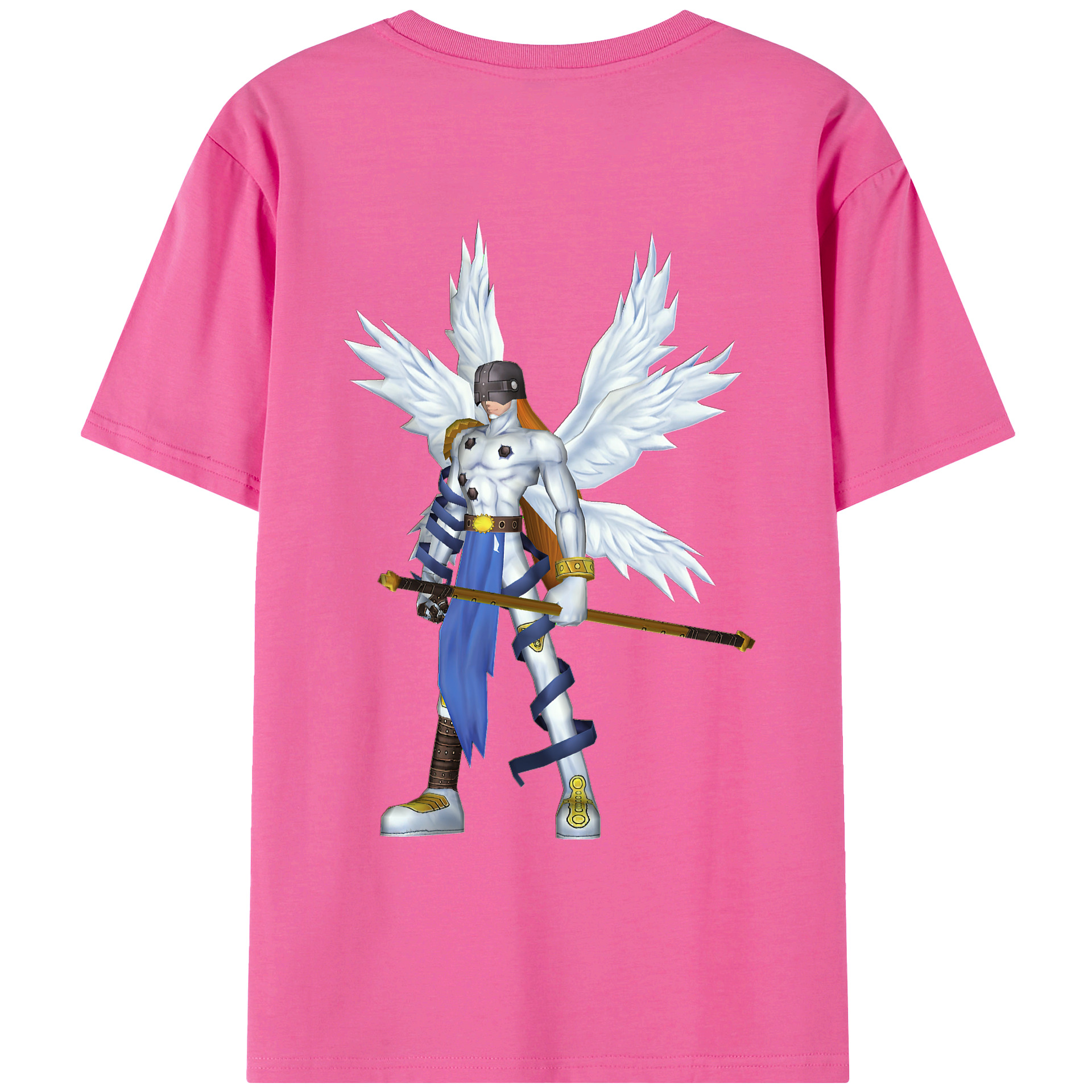 （画像用） Digimon デジタルモンスター/デジモン レディース半袖Tシャツ(バックプリント)